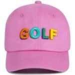Golf Pink Hat