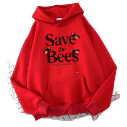 Save The Bees Red Hoodie Tyler Merch