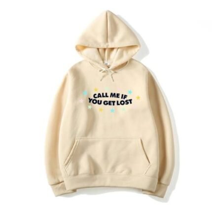 Cream Call Me If You Get Lost Hoodie
