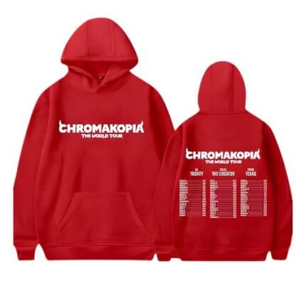 CHROMAKOPIA HOODIE RED