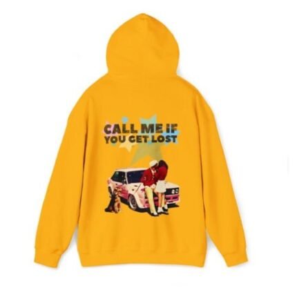 Call Me If You Get Lost Yellow Hoodie