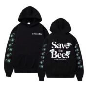 # Tyler The Creator Flower Boy Save The Bees Merch Hoodie Add a vibrant touch to your streetwear collection with the Tyler The Creator Flower Boy Save The Bees Merch Hoodie. Inspired by the colorful aesthetic of *Flower Boy* and the iconic "Save The Bees" design, this premium hoodie combines bold creativity with everyday comfort, making it a must-have for fans of music-inspired fashion. Crafted from a premium cotton-blend fabric, this hoodie delivers a soft, warm, and breathable feel for all-day comfort. Its durable construction is designed to retain its shape, softness, and quality through regular wear, making it ideal for casual outings, concerts, travel, outdoor adventures, or relaxing at home. Inspired by Flower Boy, the signature style of Golf Wang, and the creative vision of Tyler, The Creator, this hoodie features a nature-inspired graphic design that blends colorful artwork with contemporary streetwear appeal. Designed with a relaxed unisex fit, it provides exceptional comfort and freedom of movement for both men and women. The adjustable drawstring hood offers extra warmth and customizable coverage, while the spacious kangaroo pocket provides convenient storage and a cozy place to keep your hands warm. Ribbed cuffs and hem help preserve the hoodie's shape and ensure long-lasting durability. Pair it effortlessly with jeans, joggers, cargo pants, or shorts for a stylish everyday outfit that's perfect for concerts, travel, or casual streetwear. ### Key Features * Premium cotton-blend fabric for softness and durability * *Flower Boy* and Save The Bees-inspired graphic design * Adjustable drawstring hood for added comfort and warmth * Spacious kangaroo pocket for convenience and storage * Relaxed unisex fit for men and women * Ribbed cuffs and hem for lasting shape retention * Breathable and comfortable for year-round wear * Ideal for casual wear, concerts, travel, and everyday streetwear styling ### Why You'll Love It The Tyler The Creator Flower Boy Save The Bees Merch Hoodie combines iconic album-inspired artwork with premium comfort and timeless streetwear style. Its relaxed fit, durable construction, and bold design make it an essential hoodie for fans looking to express their individuality.