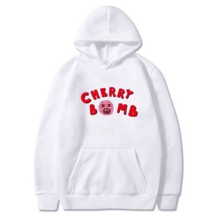 Tyler The Creator Cherry Bomb White Hoodie