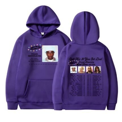 TYLER THE CREATOR CALL ME IF YOU GET LOST PURPLE HOODIE