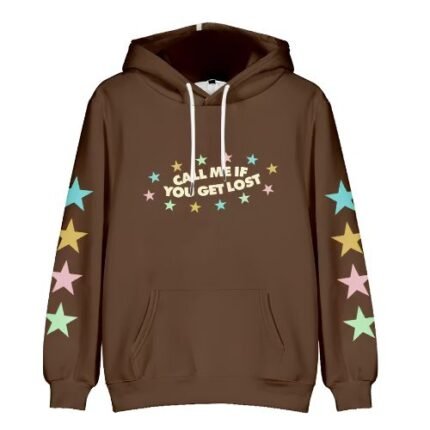 Tyler The Creator Brown Call Me If You Get Lost Hoodie