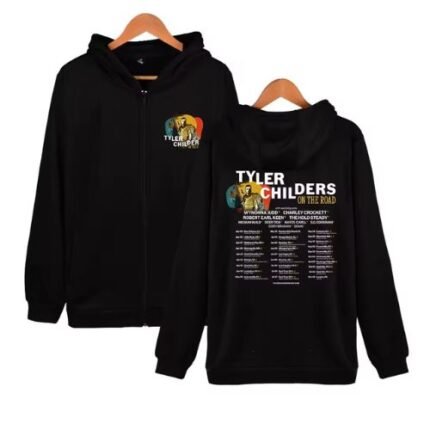 Tyler Childers On The Road Tour Zipper Hoodie