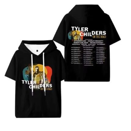 Tyler Childers On The Road Tour Hooded Tshirt