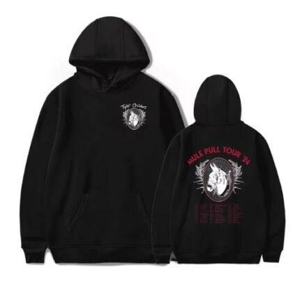 Tyler Childers Merch Hoodie Natural Mule Pull Tour
