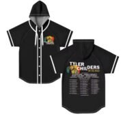 Tyler Childers On The Road Tour Hooded Baseball - Image 2