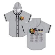 Tyler Childers On The Road Tour Hooded Baseball - Image 3
