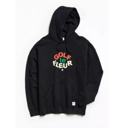 GOLF LE FLEUR BLACK HOODIE