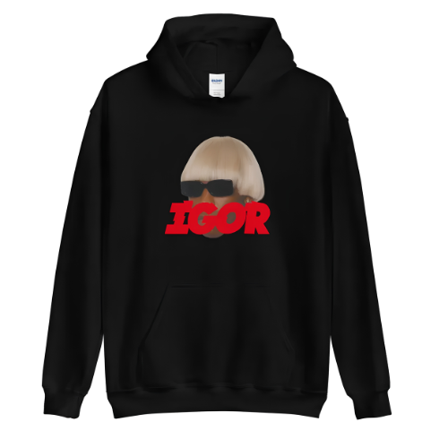 Tyler The Creator Red Logo Igor Face Hoodie