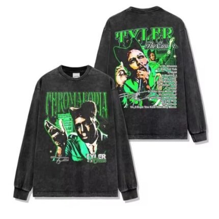 Tyler The Creator Short Sleeve Hip Hop Sweatshirt