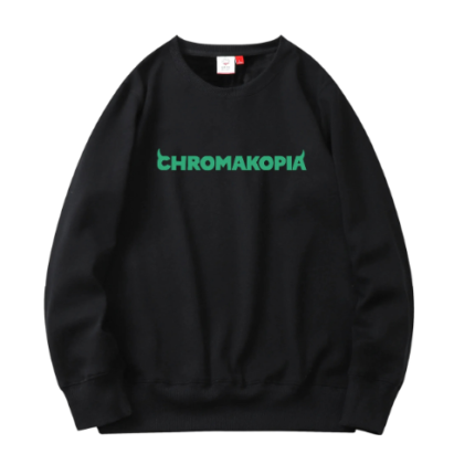 Tyler The Creator Merch Chromakopia Black Sweatshirt