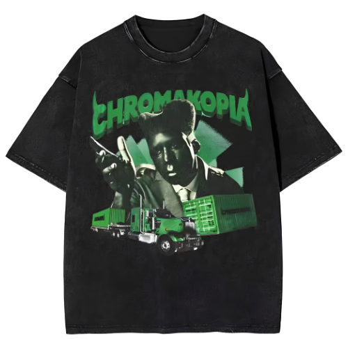 Washed T Shirts Chromakopia Rap Hip Hop