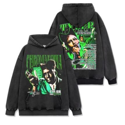Tyler The Creator Printing Short Sleeve Hoodie