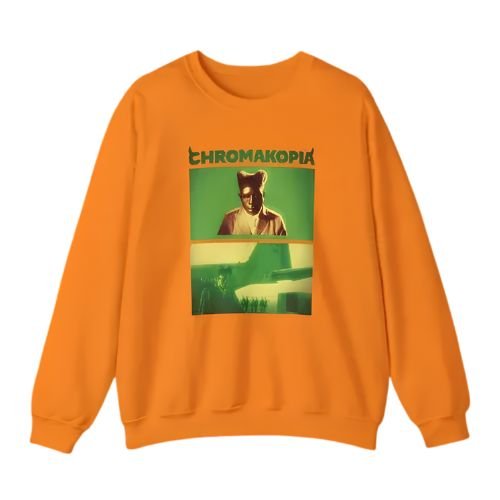 Taylor The Creator Orange Chromakopia Sweatshirt