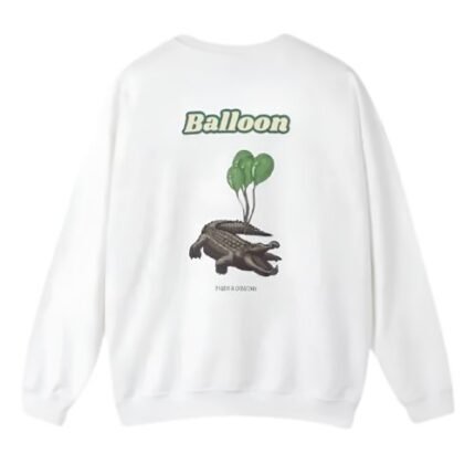 MID LOGO WHITE CHROMAKOPIA GREEN SWEATSHIRT