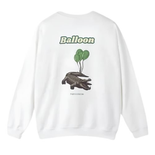 MID LOGO WHITE CHROMAKOPIA GREEN SWEATSHIRT