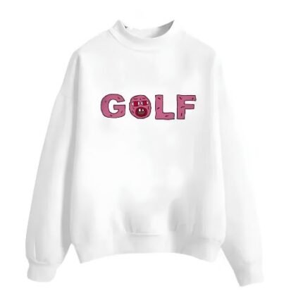 Golf White Sweatshirt