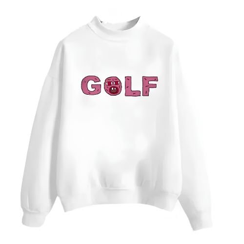 Golf White Sweatshirt