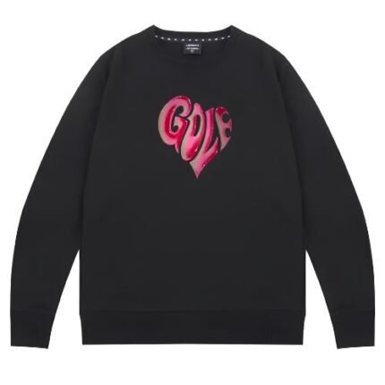 Golf Wang Heart Flower Le Fleur Black Sweatshirt