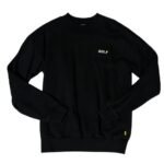 Golf Wang Crew Neck Black Logo Hoodie