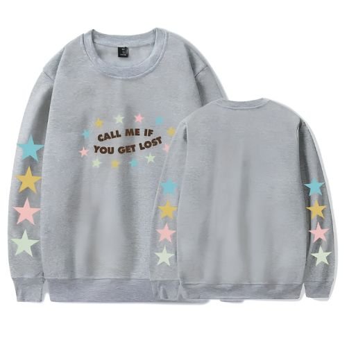 Call Me If You Get Lost Gray Sweatshirt