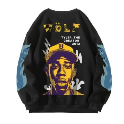 Tyler The Creator Designed Oversized Sweatshirt
