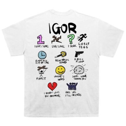 Tyler The Creator IGOR Notebook T-Shirt