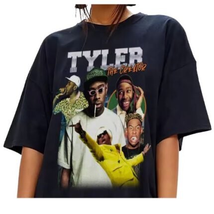 Tyler Creator Flower Boy Rap Tea Hip Hop Rap Men’s Short Sleeve T-Shirt