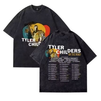 Tyler Childers On The Road Tour Washed Cotton T-Shirt