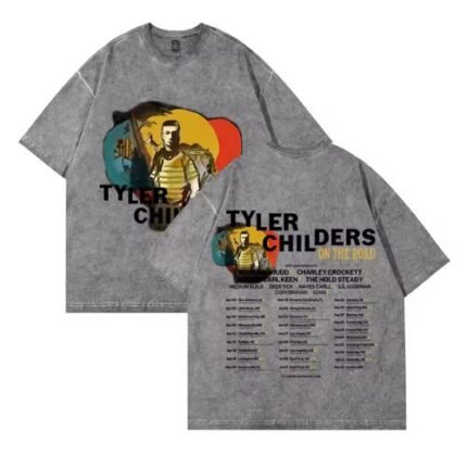 Tyler Childers On The Road Tour Washed Cotton T-Shirt