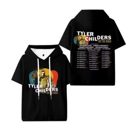 Tyler Childers On The Road Tour Hooded Tshirt 