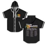 Tyler Childers On The Road Tour Hooded Baseball - Image 2