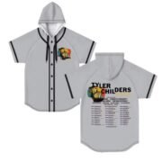 Tyler Childers On The Road Tour Hooded Baseball - Image 3