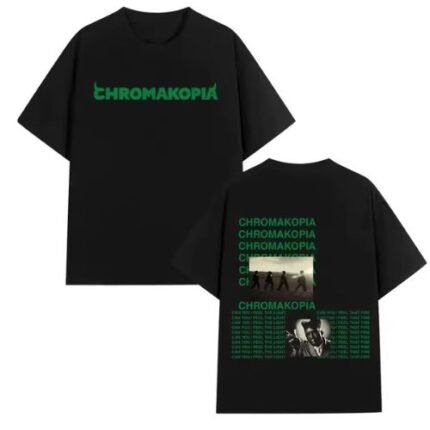 The Creator Chroma Black World Tour T-Shirt