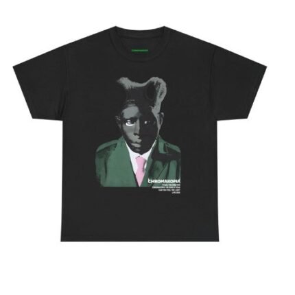 CHROMAKOPIA TYLER FACE BLACK TEE