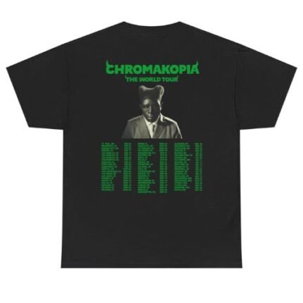 CHROMAKOPIA BLACK TOUR TEE
