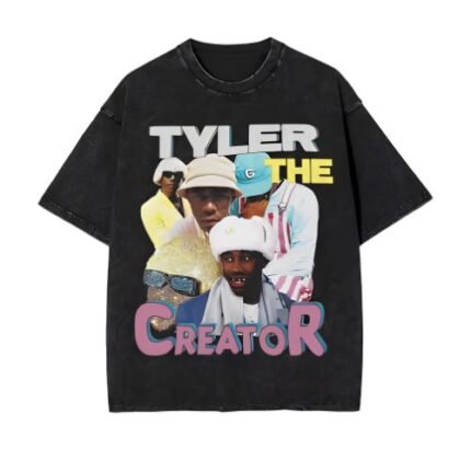 Boy King Rap Tyler The Creator Washed T-Shirts