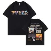 Trend Rapper T Shirts Cotton Tyler The Creator Music Album - Image 2