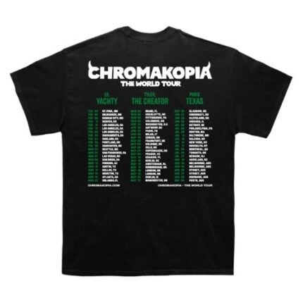Tyler The Creator Chromakopia Tour T-shirt
