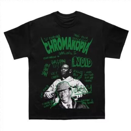 Tyler The Creator Chromakopia Sketchbook Shirt