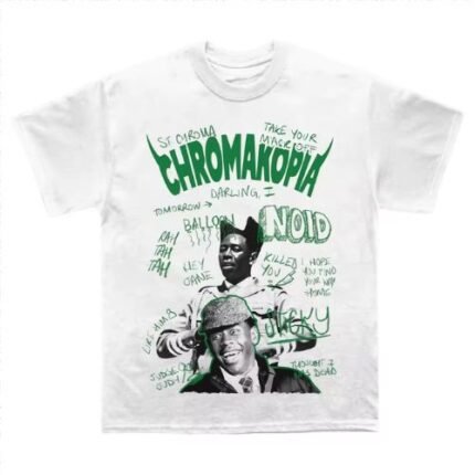 Tyler The Creator Chromakopia Sketchbook Shirt